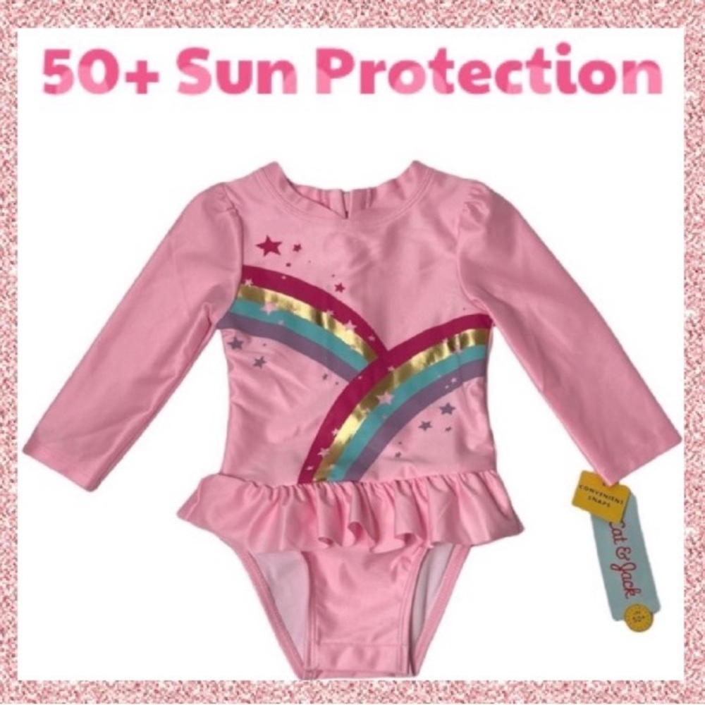 Sun Protection Swimsuit Baby Sun Play Beach Pool SPF 50 Swim Outfit Infant 12 Mo